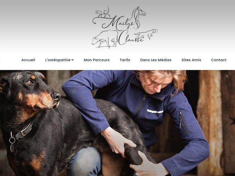 Maïlys Clausse Ostéopathie Animale